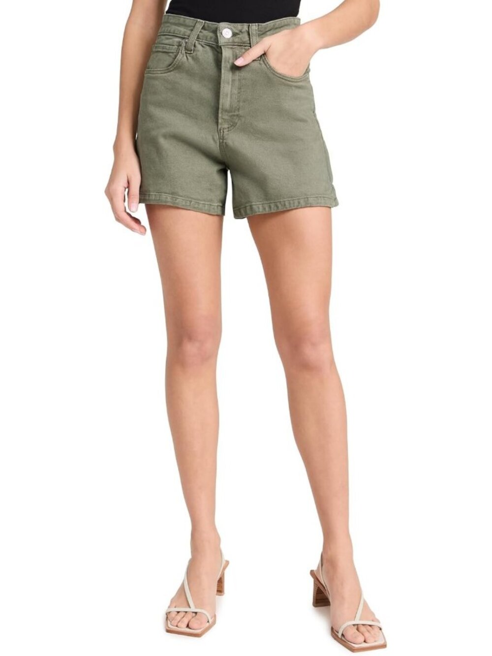 Stylish Women's Dani Denim Shorts - High-Waisted, Casual Summer Essential